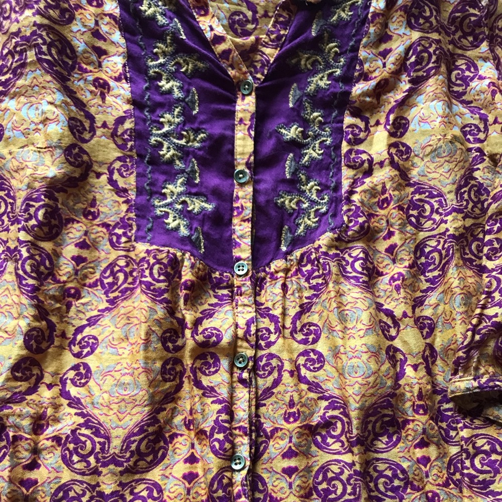 Patterned blouse - Picture 2 of 3